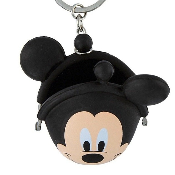 Disney Accessories Disney Parks Mickey Coin Purse Keychain Poshmark